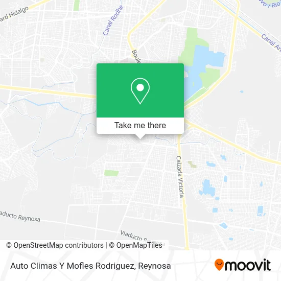 Auto Climas Y Mofles Rodriguez map