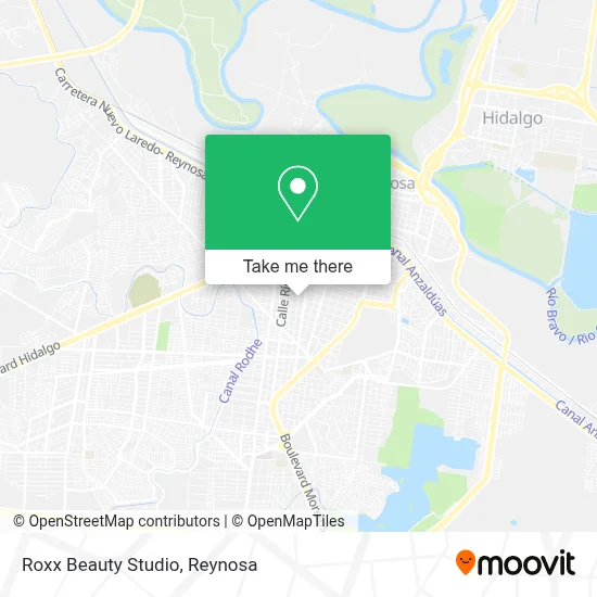 Roxx Beauty Studio map