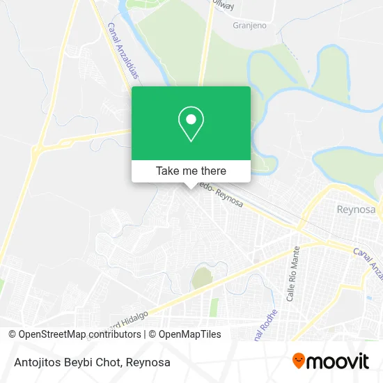 Antojitos Beybi Chot map