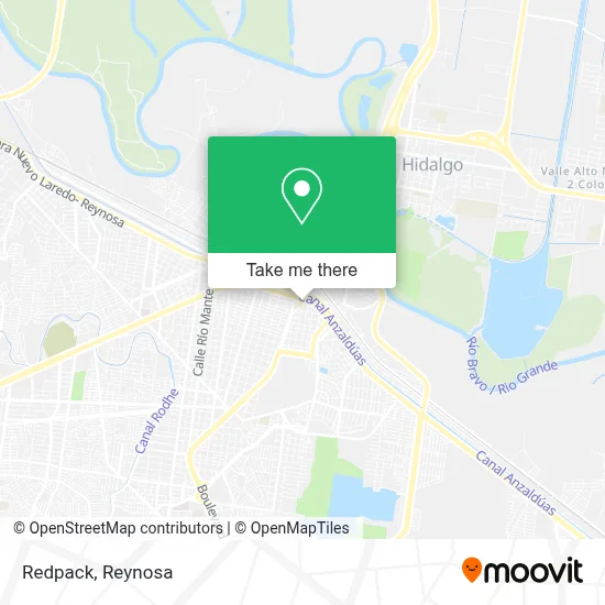 Redpack map