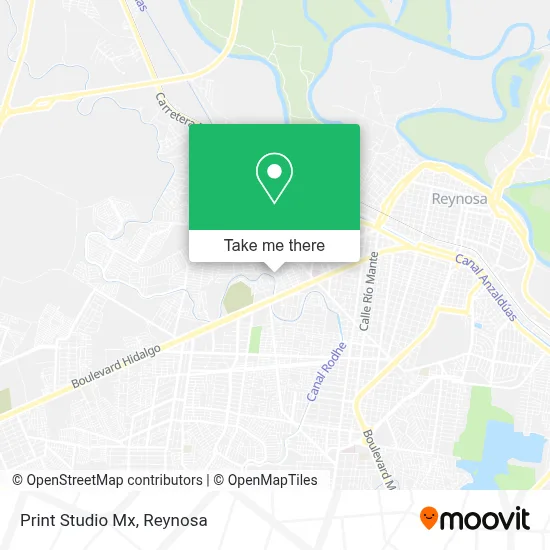 Print Studio Mx map