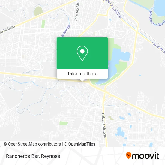 Rancheros Bar map