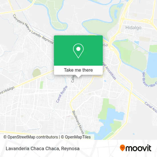 Lavanderia Chaca Chaca map