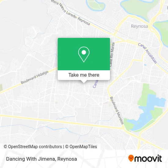 Dancing With Jimena map
