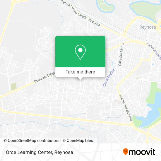 Orce Learning Center map
