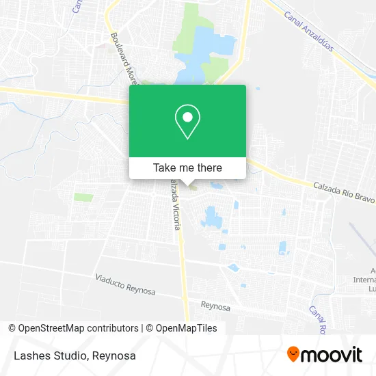 Lashes Studio map