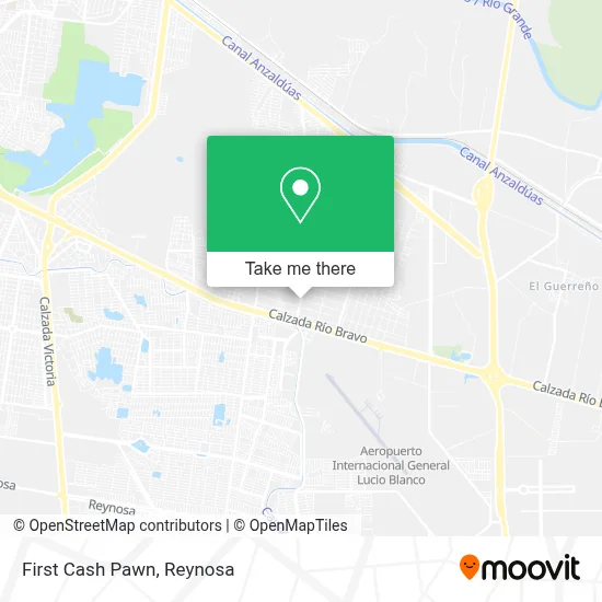 First Cash Pawn map