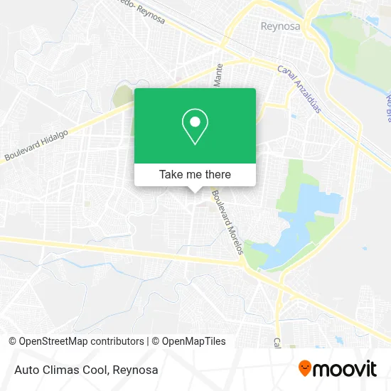 Auto Climas Cool map
