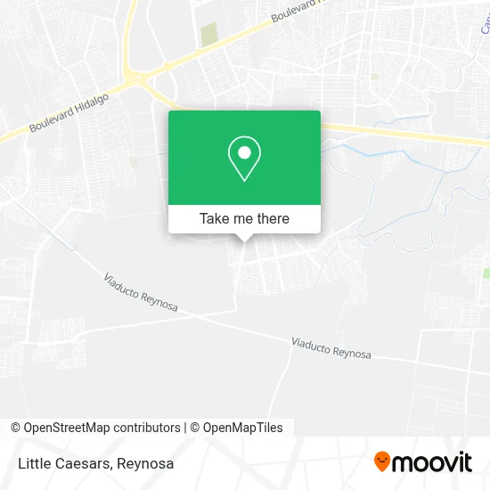 Little Caesars map