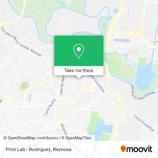 Print Lab - Rodriguez map