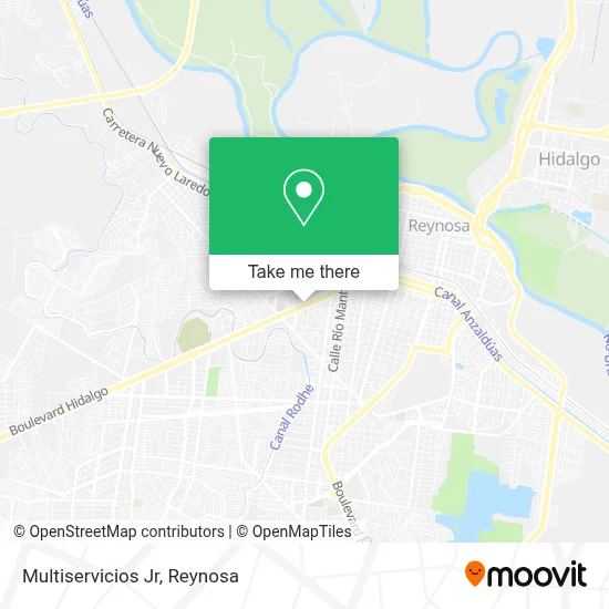Multiservicios Jr map