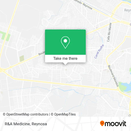 R&A Medicine map