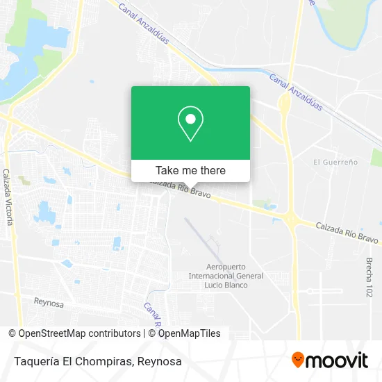 Taquería El Chompiras map