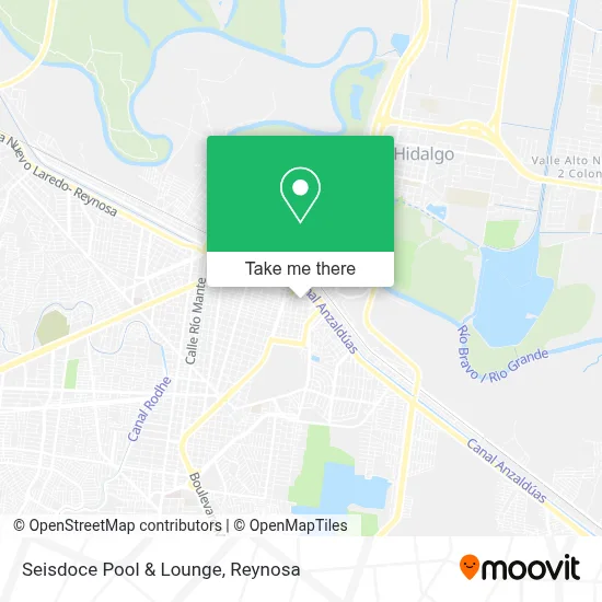 Seisdoce Pool & Lounge map