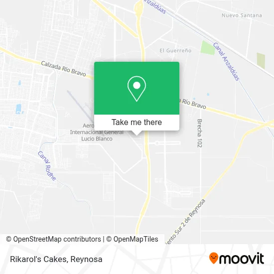 Rikarol's Cakes map
