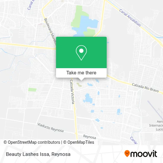Beauty Lashes Issa map