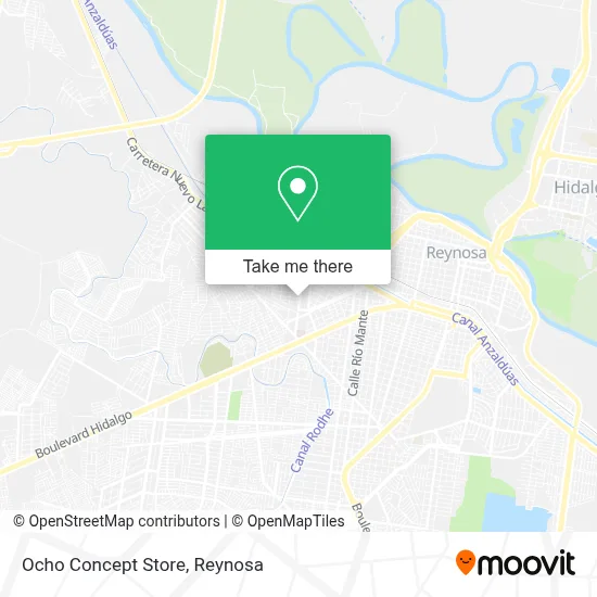 Ocho Concept Store map