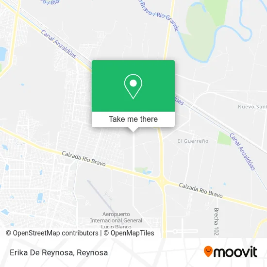 Erika De Reynosa map