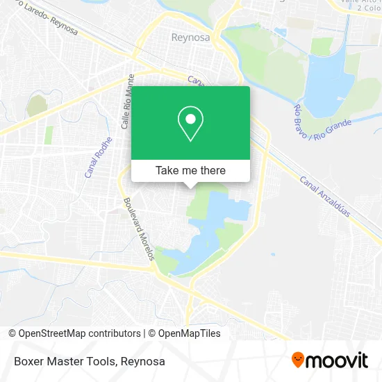Boxer Master Tools map