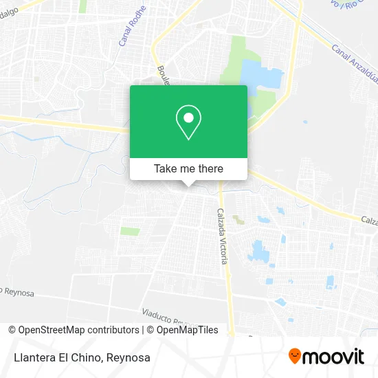 Llantera El Chino map