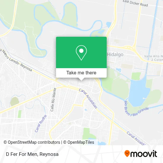 D Fer For Men map