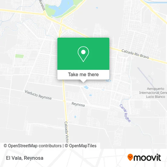 El Vala map