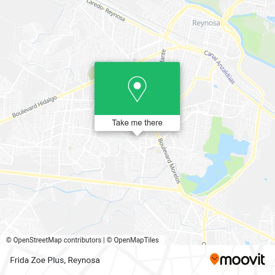 Frida Zoe Plus map