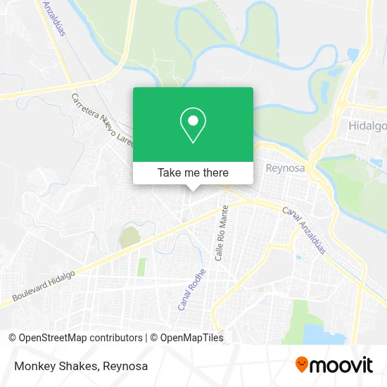 Monkey Shakes map
