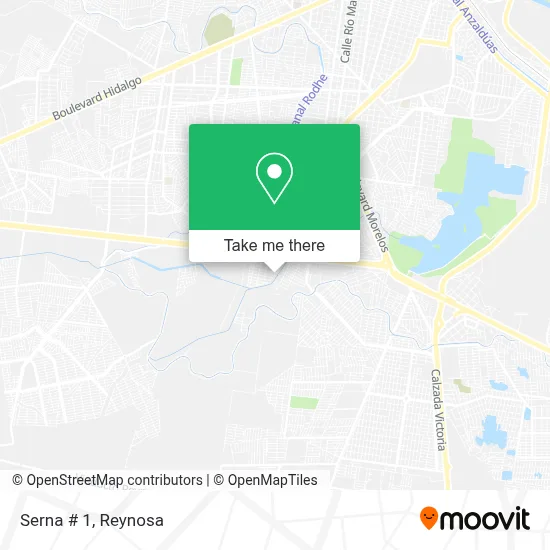 Serna # 1 map