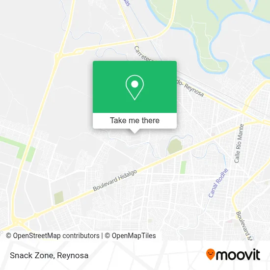 Snack Zone map