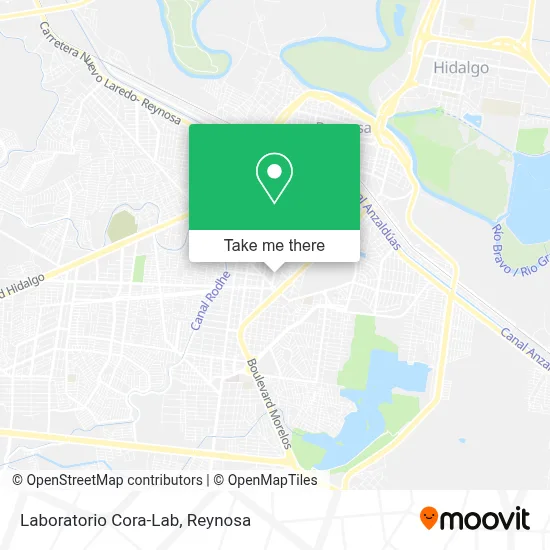 Laboratorio Cora-Lab map