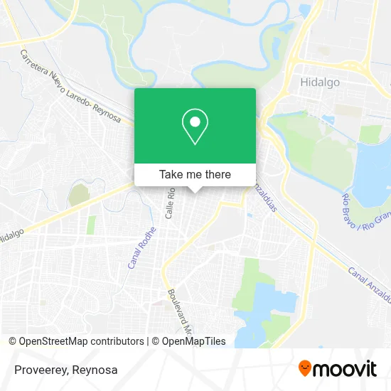 Proveerey map
