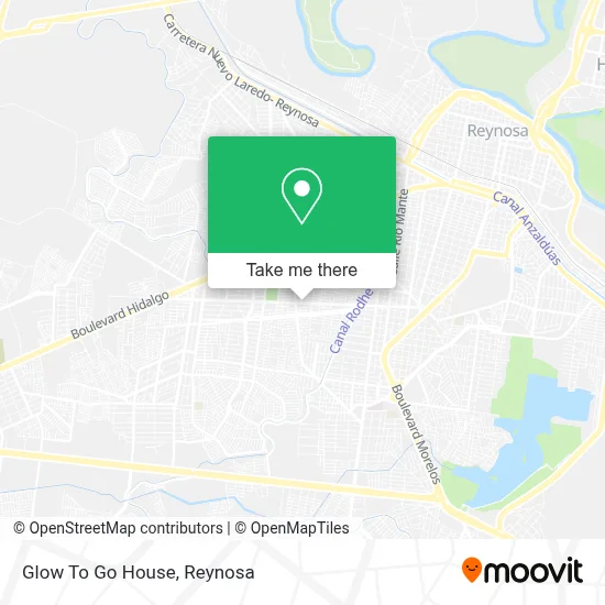 Glow To Go House map
