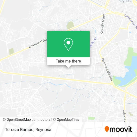 Terraza Bambu map