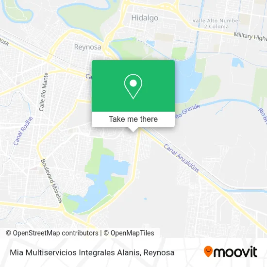 Mia Multiservicios Integrales Alanis map