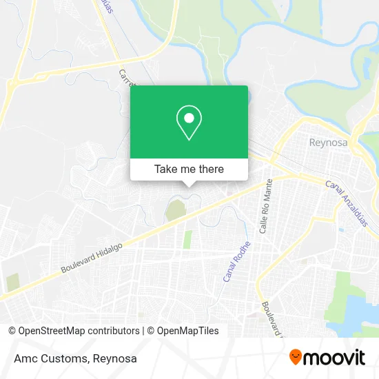 Amc Customs map