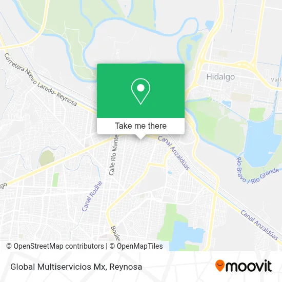 Global Multiservicios Mx map