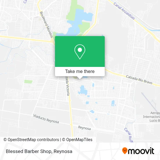 Blessed Barber Shop map