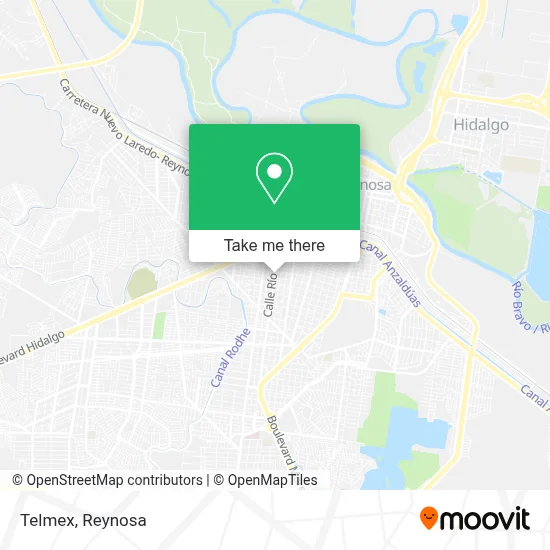 Telmex map