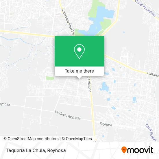 Taquería La Chula map