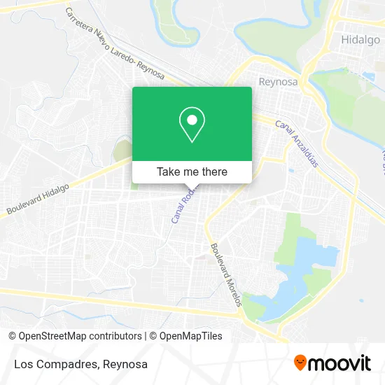 Los Compadres map