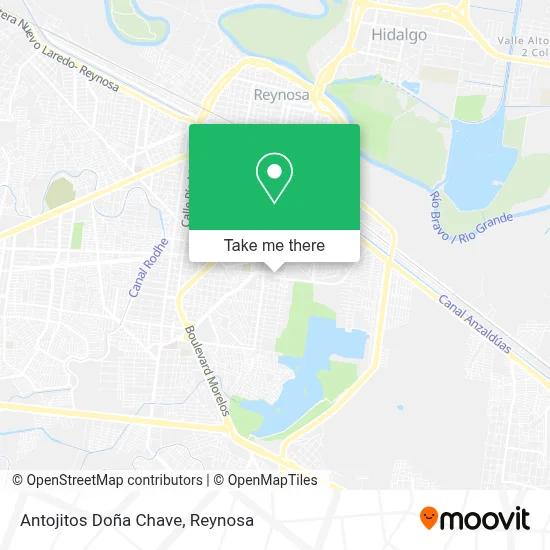 Antojitos Doña Chave map