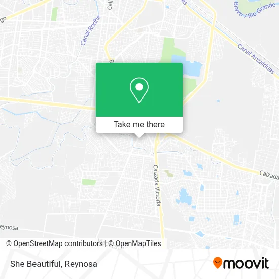 She Beautiful map