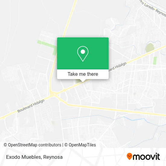 Exodo Muebles map