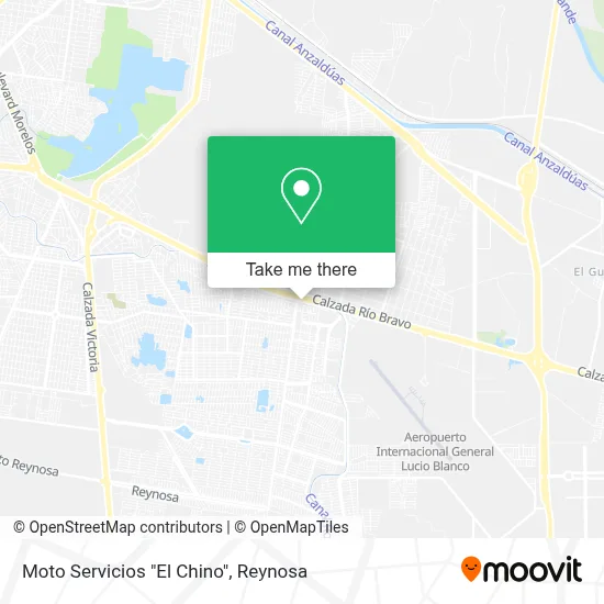 Moto Servicios "El Chino" map