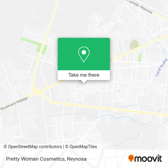 Pretty Woman Cosmetics map
