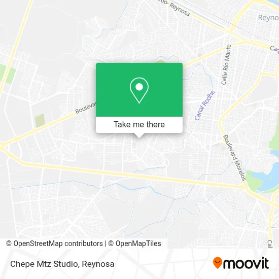 Chepe Mtz Studio map