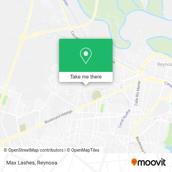 Max Lashes map
