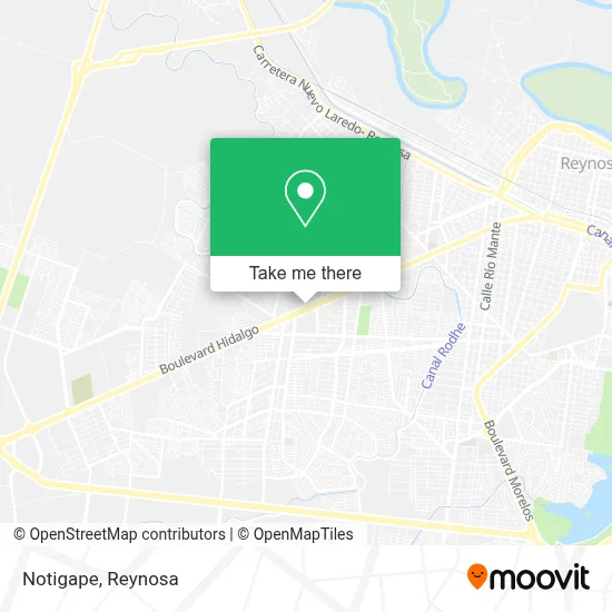 Notigape map