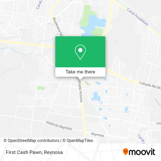First Cash Pawn map
